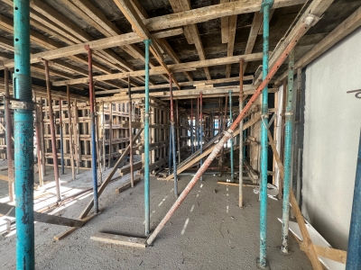 Sosyete Evleri 2. Kat Yapım Aşaması 