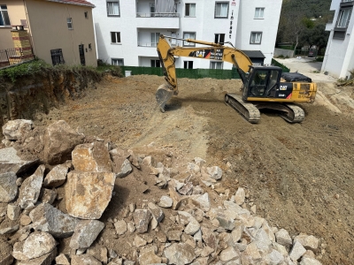 İskele Evleri Taş Döşeme ve Mıcır Sistemi