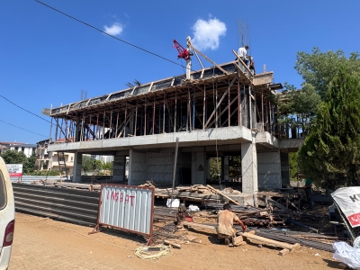 Erdem İnşaat 2. Kat Tabla Beton Hazırlığı