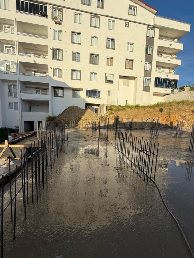 İskele Evleri - Zemin Beton Dökümü
