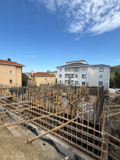 İskele Evleri Bodrum Perde Duvarları