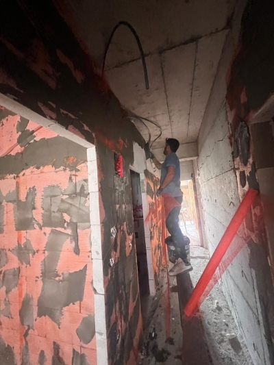 Sosyete Evleri Kara Sıva İşlemleri