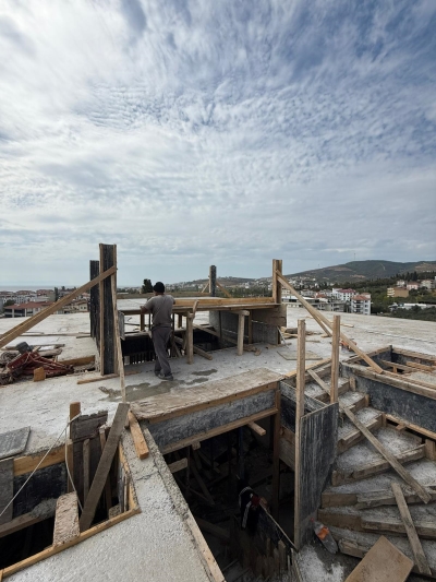 İskele Evleri Çatı İşlemleri